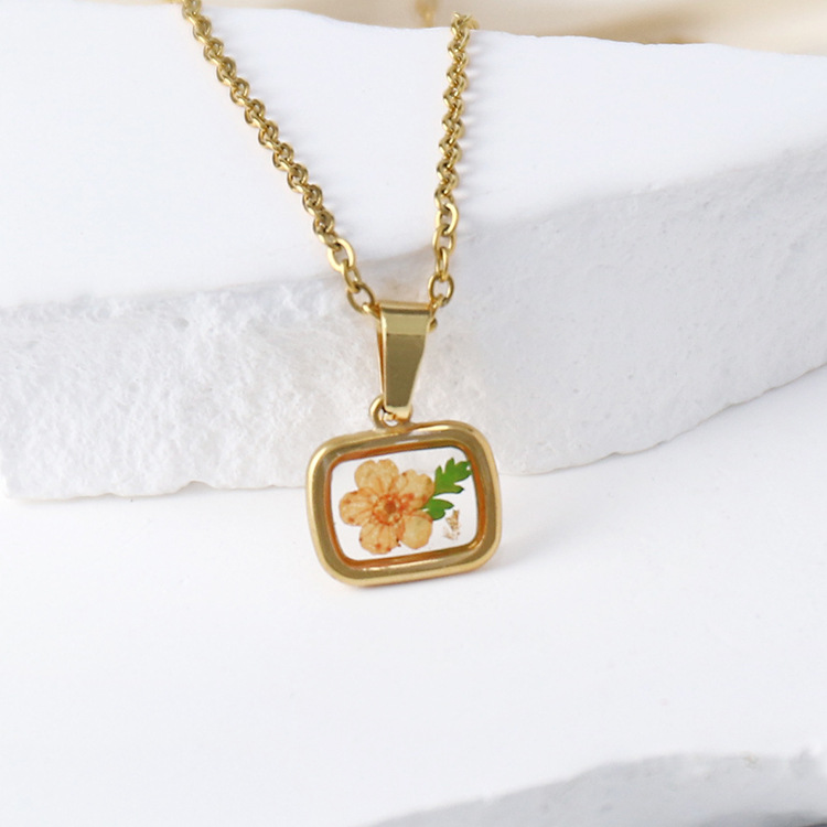 Merad real flower small jewelry