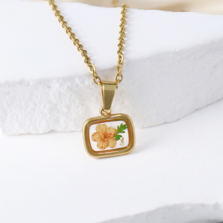 Merad real flower small jewelry