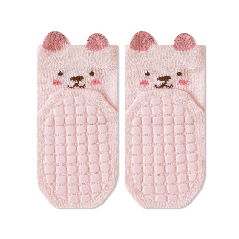 Children's Cute Pattern Non-Slip Socks (5-Pairs Pack)