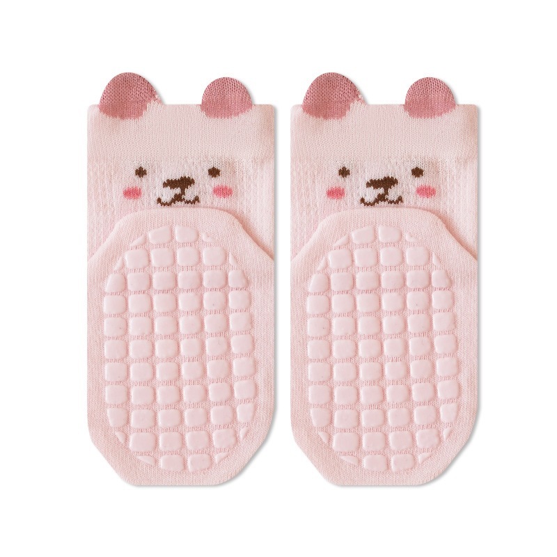 Children's Cute Pattern Non-Slip Socks (5-Pairs Pack)