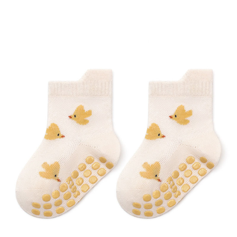 Children's Cute Pattern Non-Slip Socks (5-Pairs Pack)