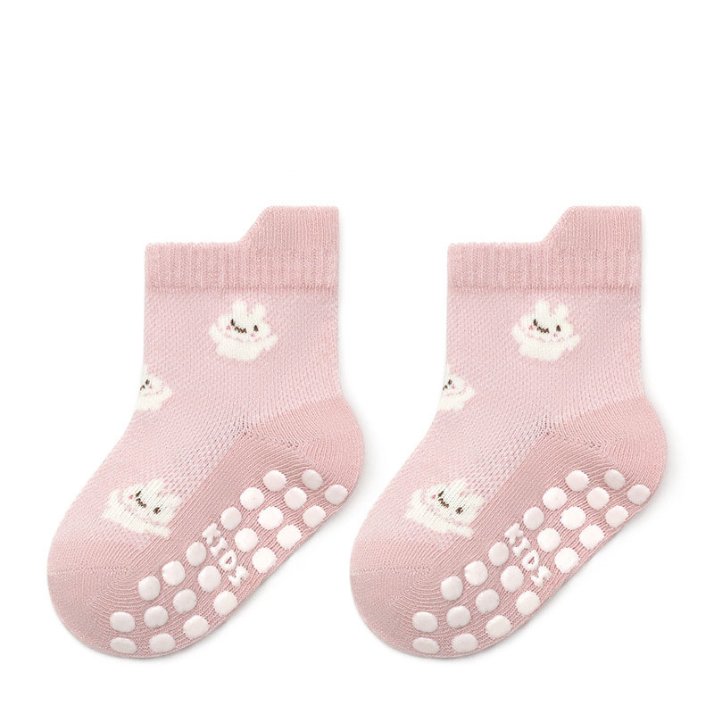 Children's Cute Pattern Non-Slip Socks (5-Pairs Pack)