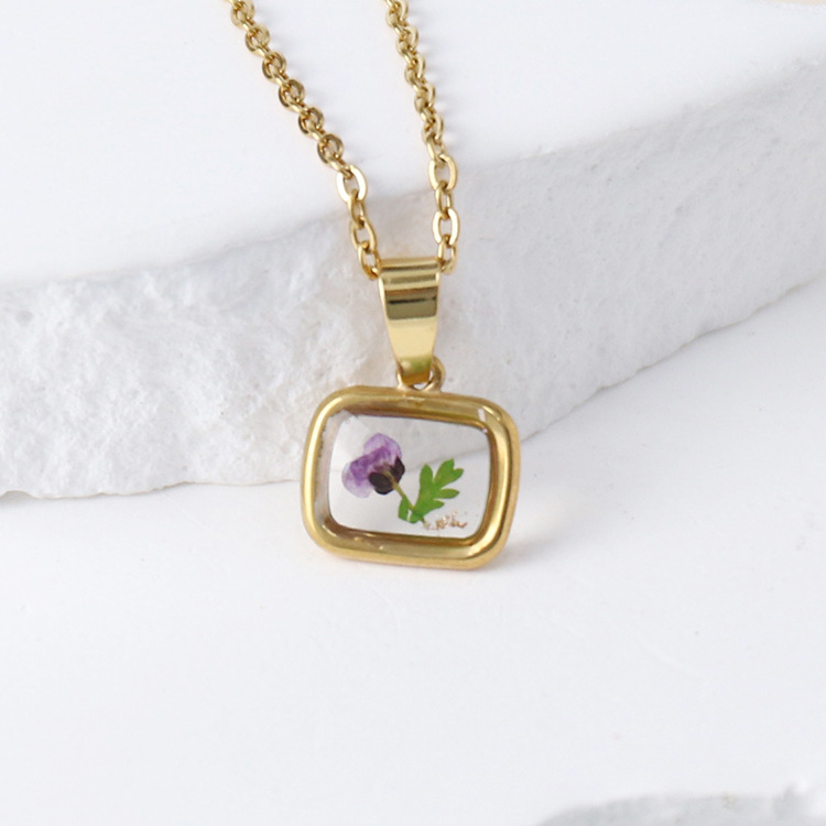 Merad real flower small jewelry