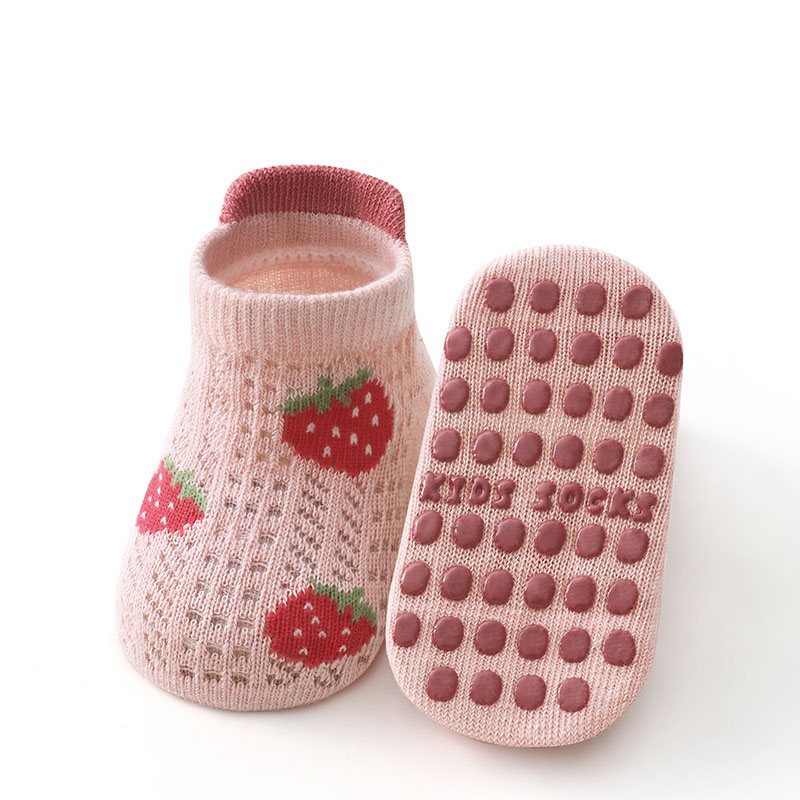 Children's Cute Pattern Non-Slip Socks (5-Pairs Pack)