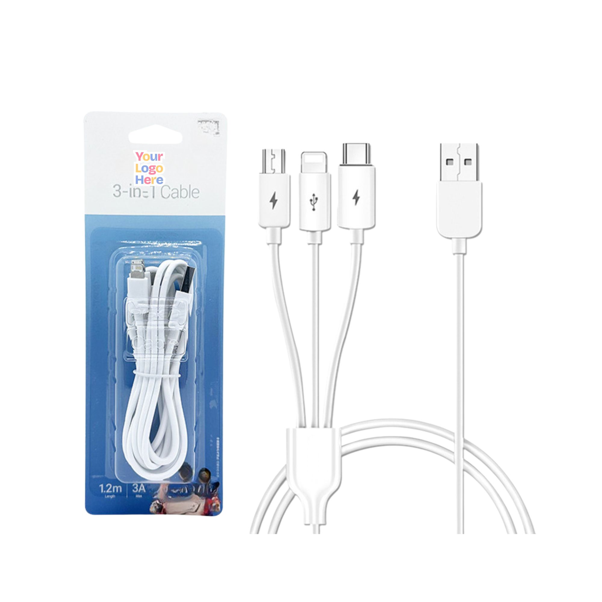 3-in-1 Multi Charging Cord