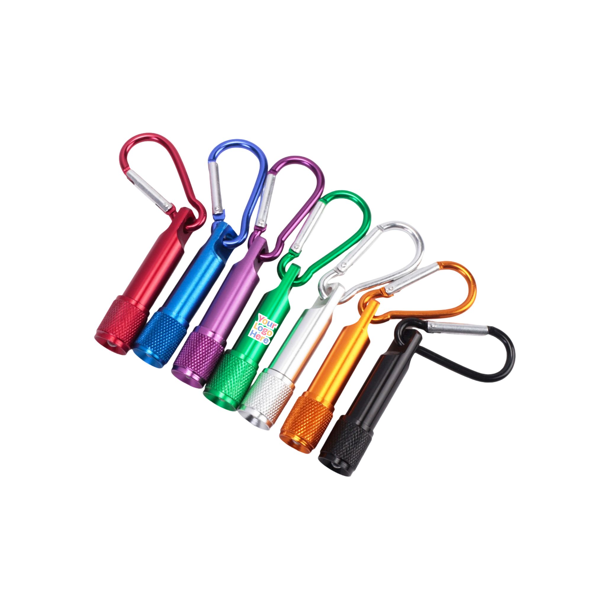 LED Keychain with Carabiner Clip