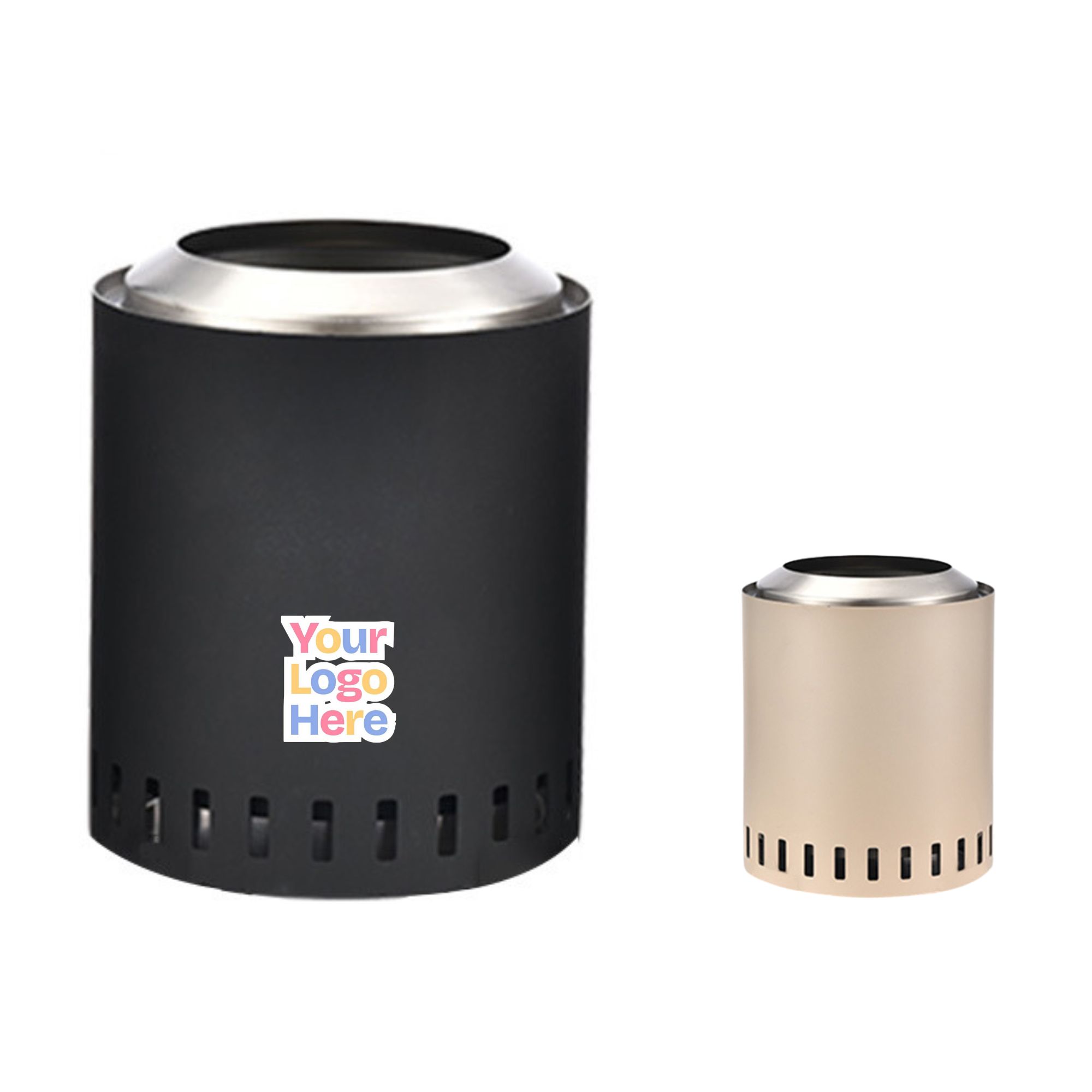 Compact Stainless Steel Camping Stove