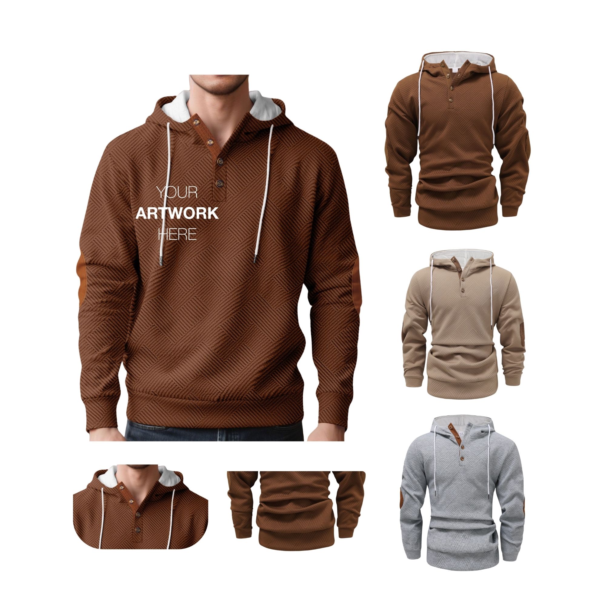 High-Quality Pullover Hooded Sweatshirt