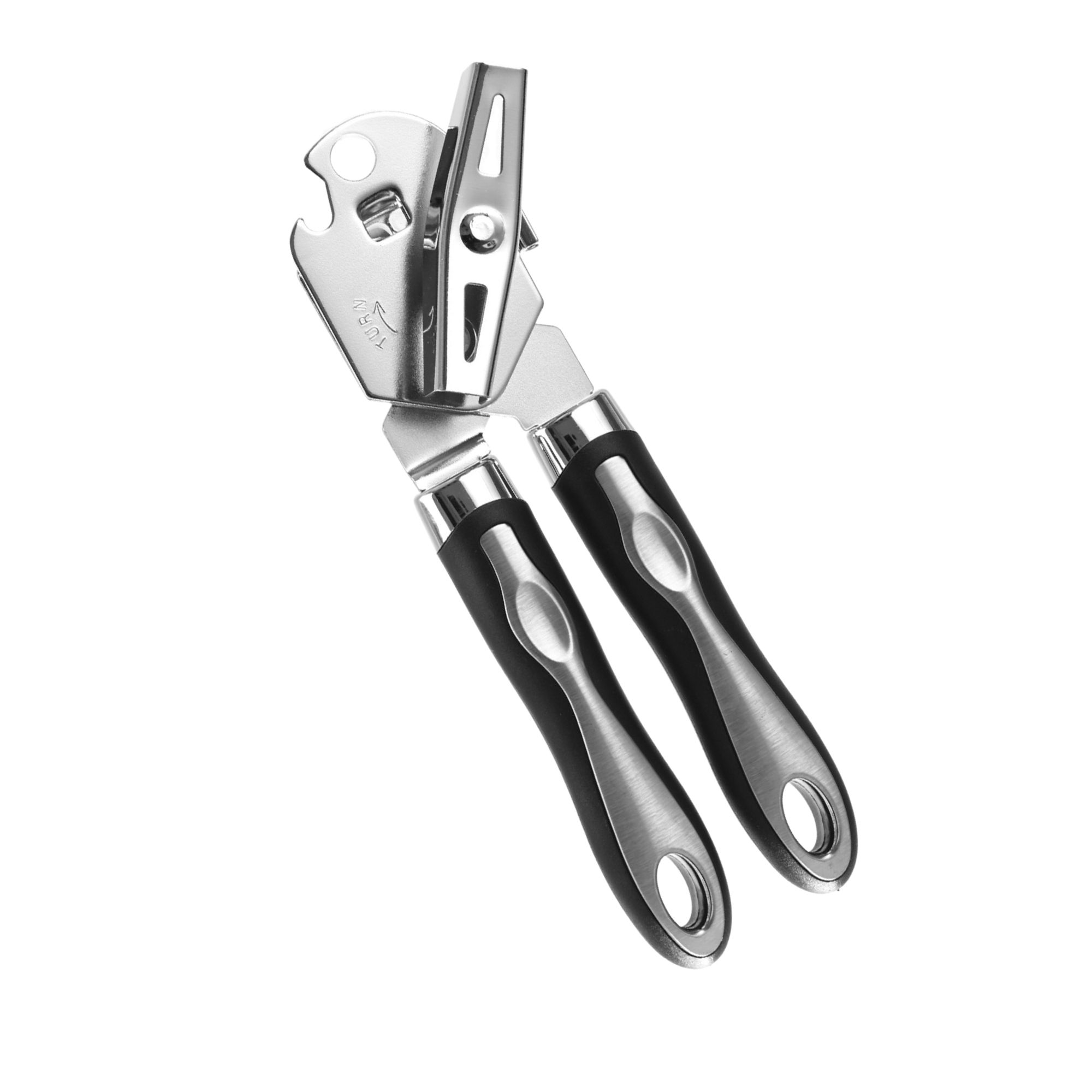 Multi-Functional Heavy-Duty Can Opener with Bottle Opening Function