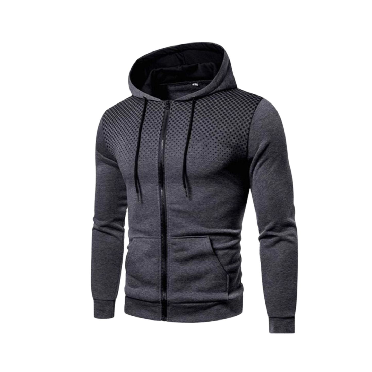 Zip-Up Hooded Sweatshirt