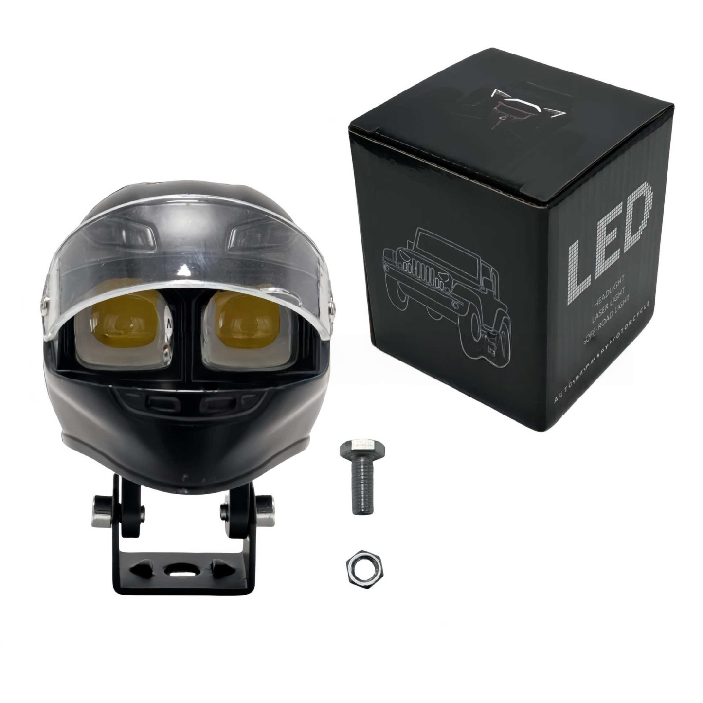 Motorcycle Helmet LED Spotlight