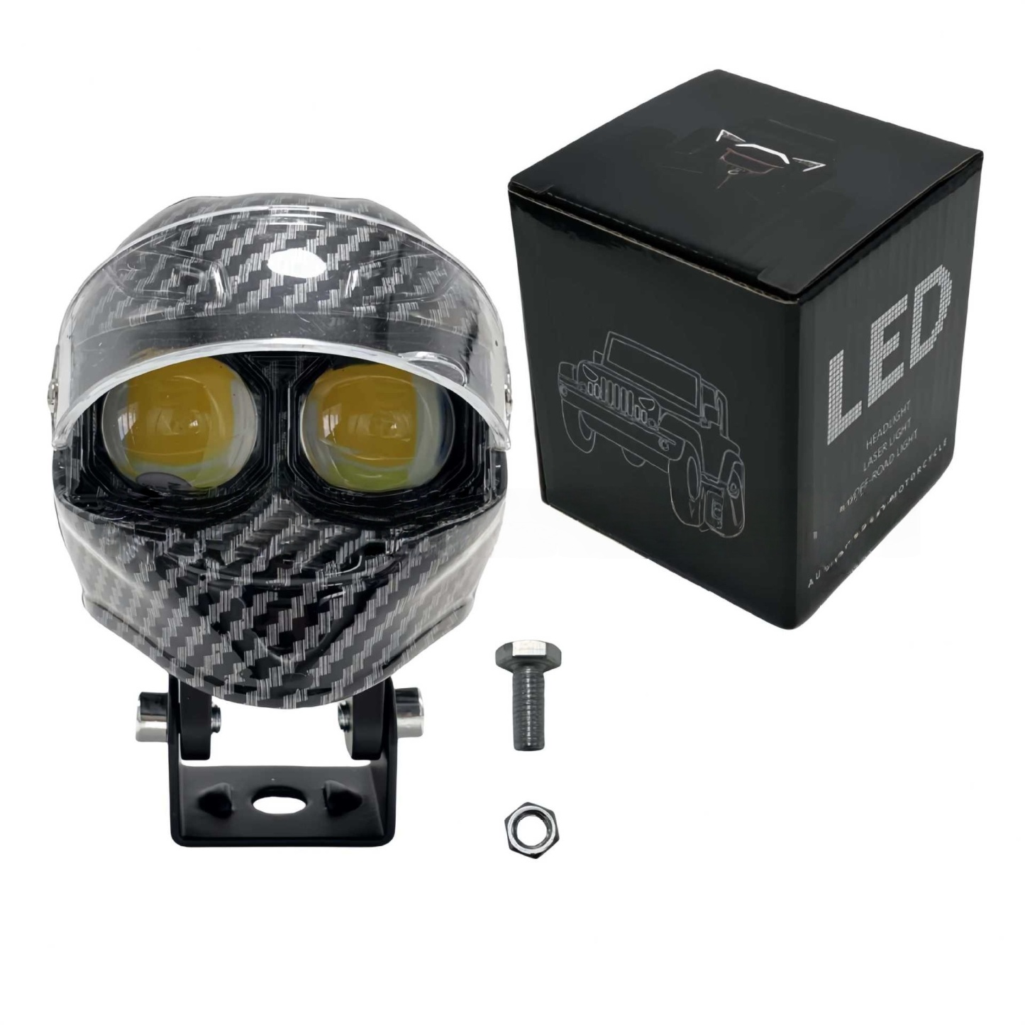 Motorcycle Helmet LED Spotlight