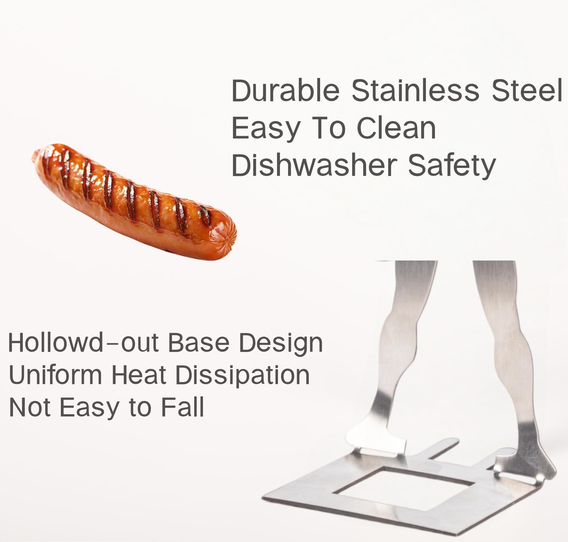 Stainless Steel Fun BBQ Hot Dog Rack
