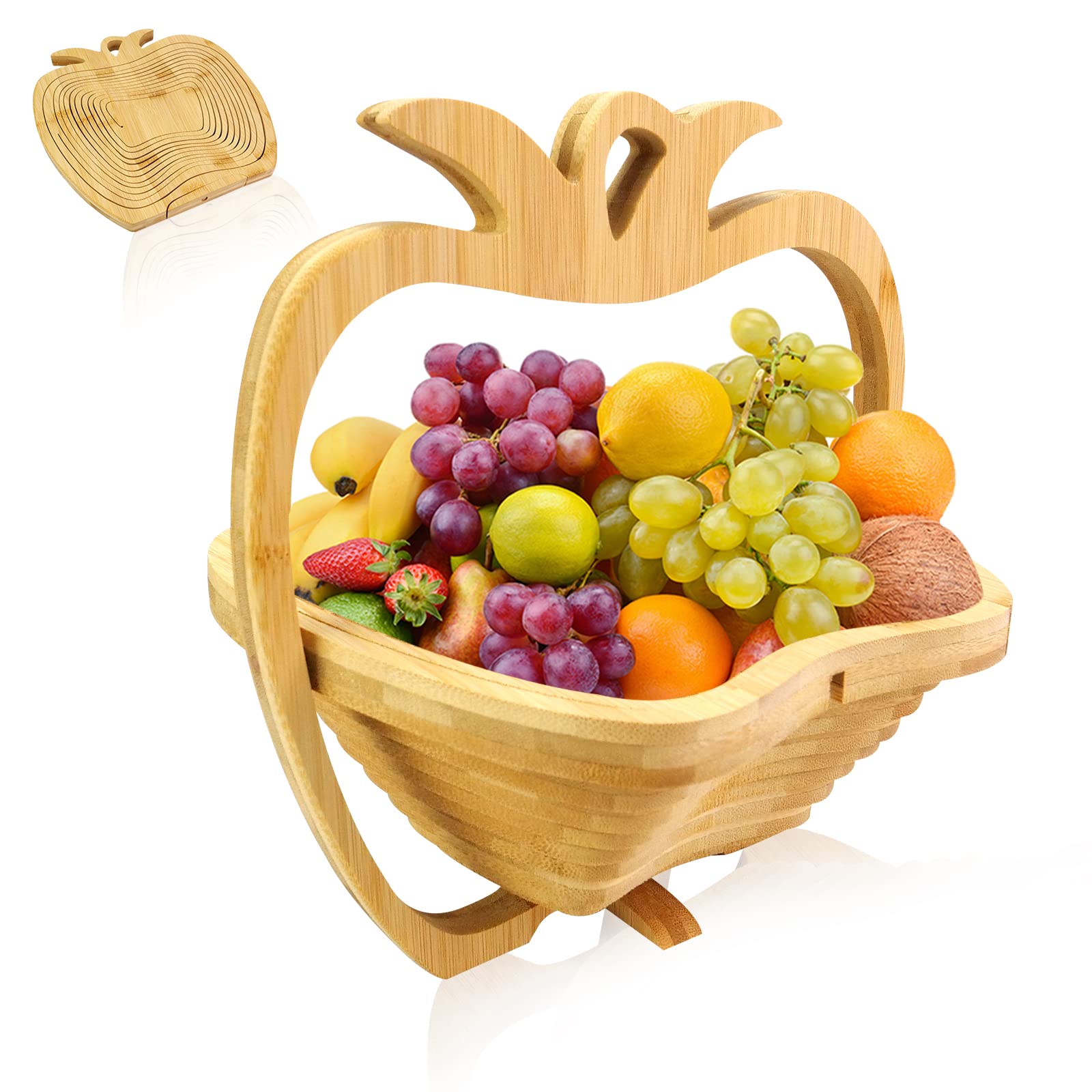 Foldable Fruit Basket & Gift Snack Holder