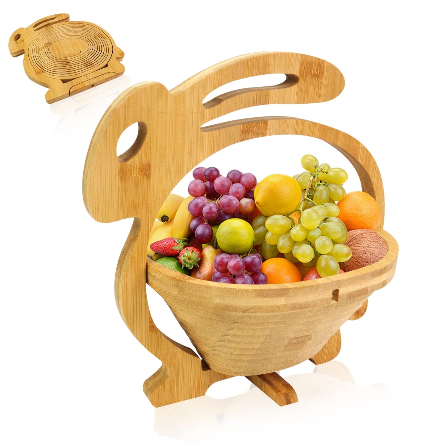 Foldable Fruit Basket & Gift Snack Holder