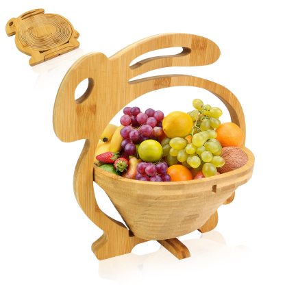 Foldable Fruit Basket & Gift Snack Holder