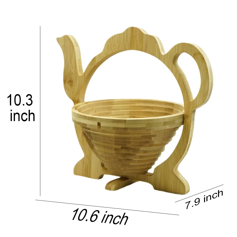 Foldable Fruit Basket & Gift Snack Holder
