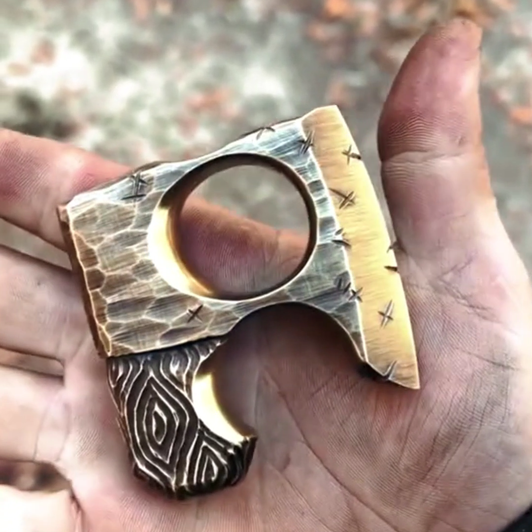 Golden Axe Finger Ring