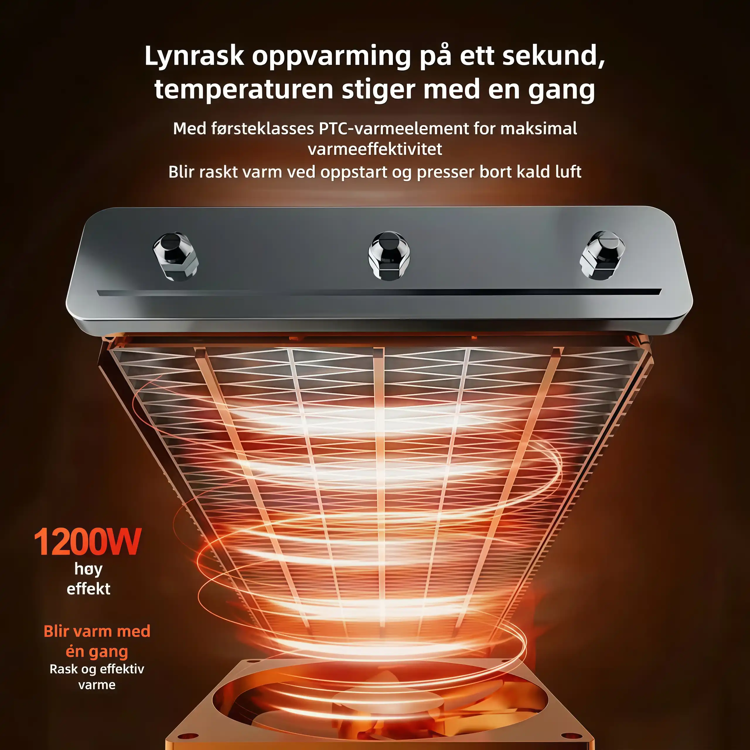 Varmevifte med luftfukter XH1202