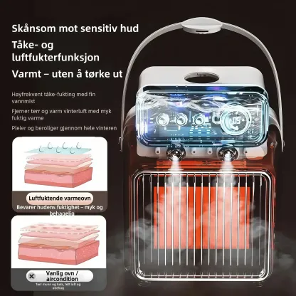 Varmevifte med luftfukter XH1202