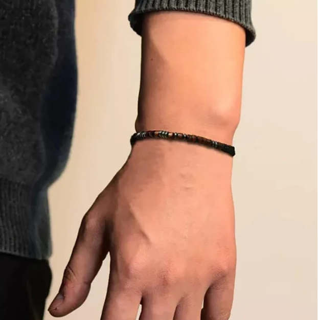 For My Man - "Hidden Love Code Morse Code Bracelet