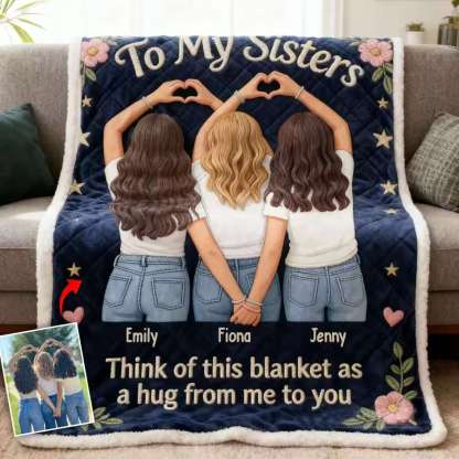 Custom From Any Photo - Personalized Bestie Blanket