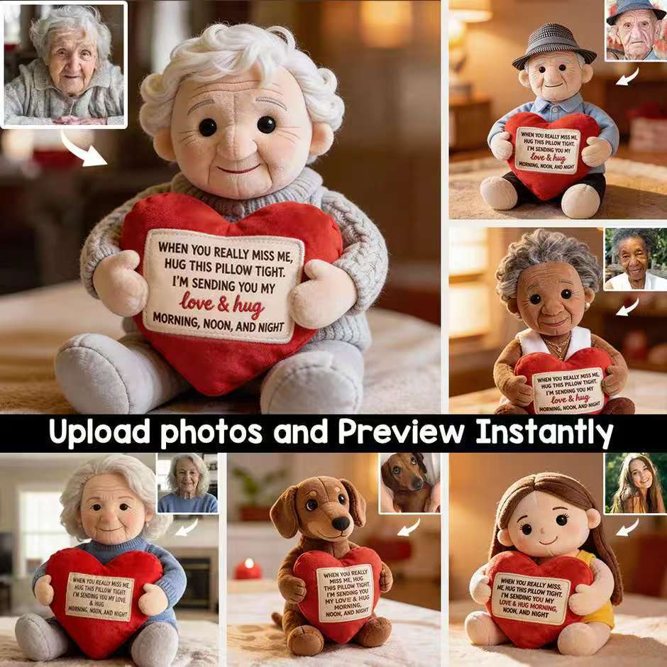 Memorial Gift For Lost Of Loved Ones - Personalized Memorial Faux Fur Shaped Pillow