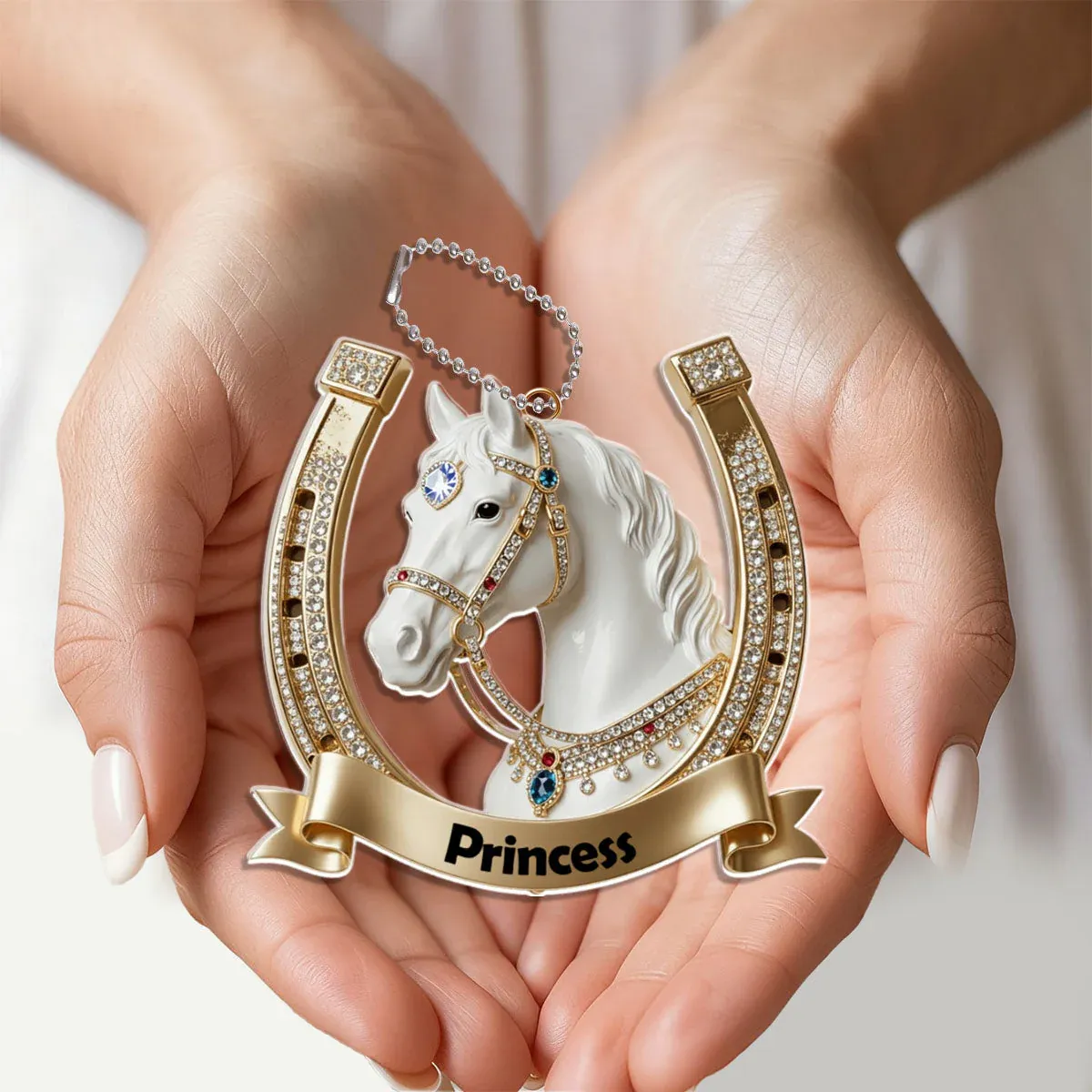 Personalized Horse Acrylic Ornament Gift For Horse Lover
