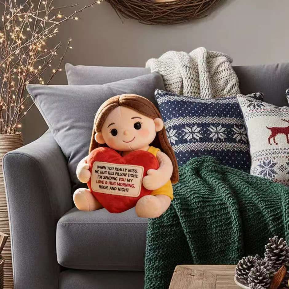 Memorial Gift For Lost Of Loved Ones - Personalized Memorial Faux Fur Shaped Pillow