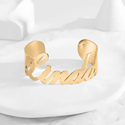 Personalized Name Bangle