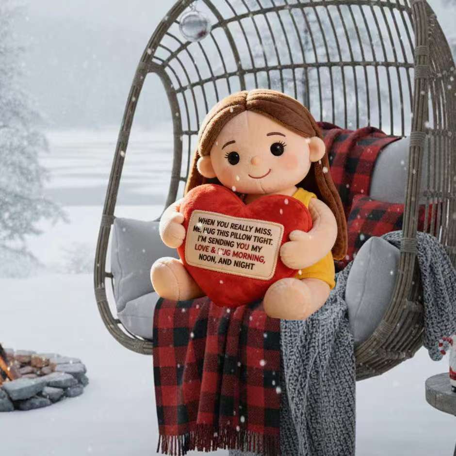 Memorial Gift For Lost Of Loved Ones - Personalized Memorial Faux Fur Shaped Pillow