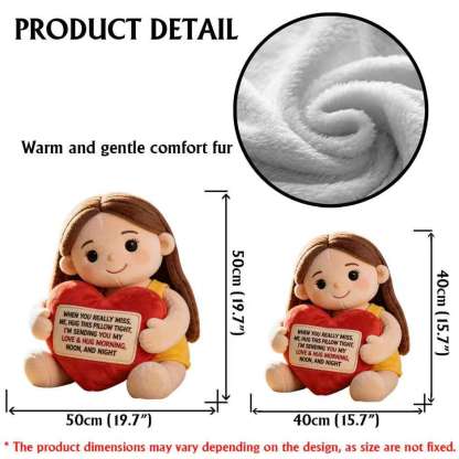 Memorial Gift For Lost Of Loved Ones - Personalized Memorial Faux Fur Shaped Pillow