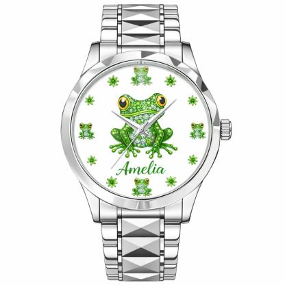 🐸Love Frogs - Personalized Name Watch