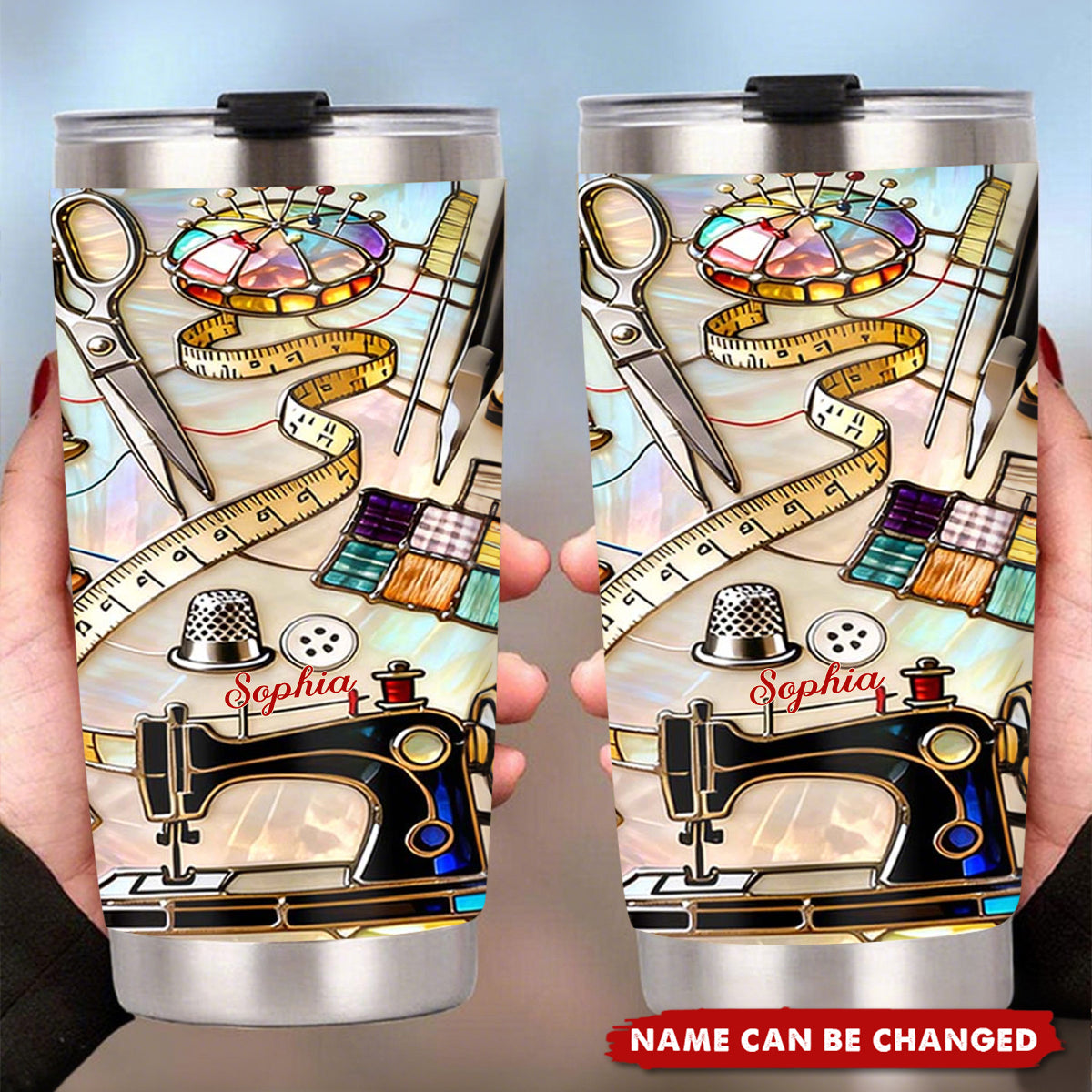 Love Sewing - Personalized Sewing Tumbler