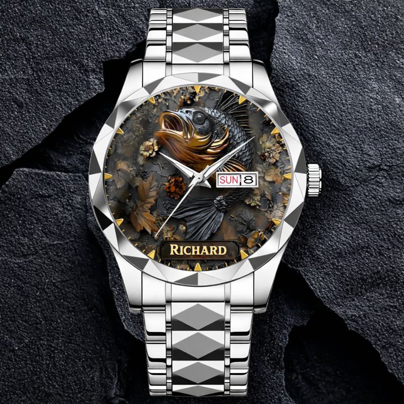 Love Hunting Life Watch – Personalized Fishing & Deer Watch