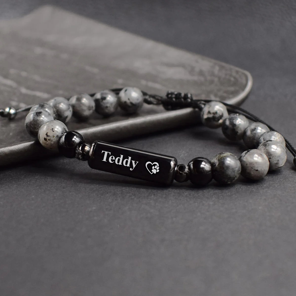 Cremation Jewelry Urn Bracelet Rainbow Bridge Dog Pet Personalized Memorial Bracelet Pet Loss Gifts Pets Ashes Jewelry Cat Dog Hair Keepsake