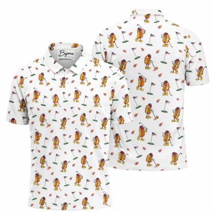 [Copy]We The People 1776-2026 White Golf Shirt, 250th Anniversary Patriotic Golf Shirt, Golf Shirts For Men, Polo For Men