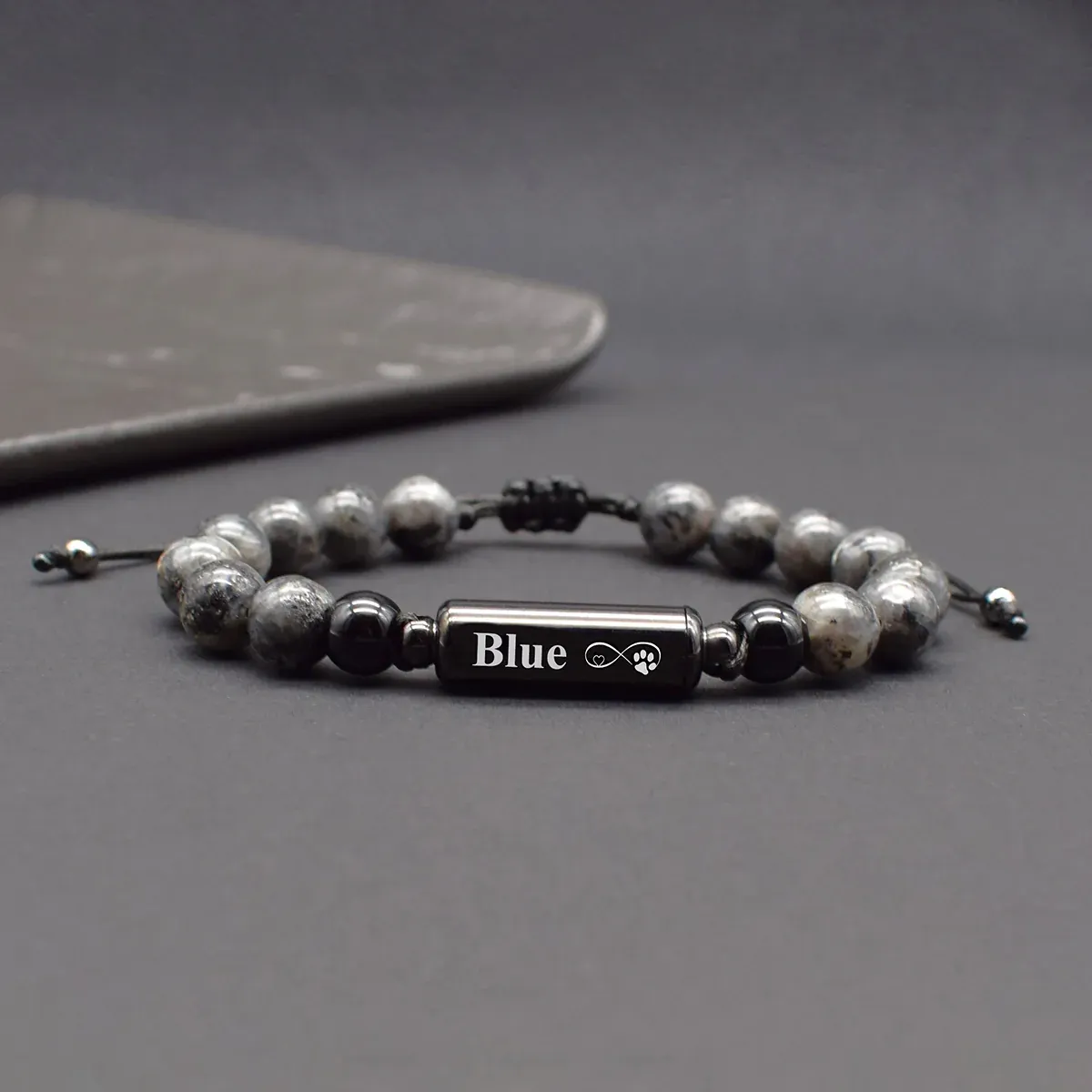 Cremation Jewelry Urn Bracelet Rainbow Bridge Dog Pet Personalized Memorial Bracelet Pet Loss Gifts Pets Ashes Jewelry Cat Dog Hair Keepsake