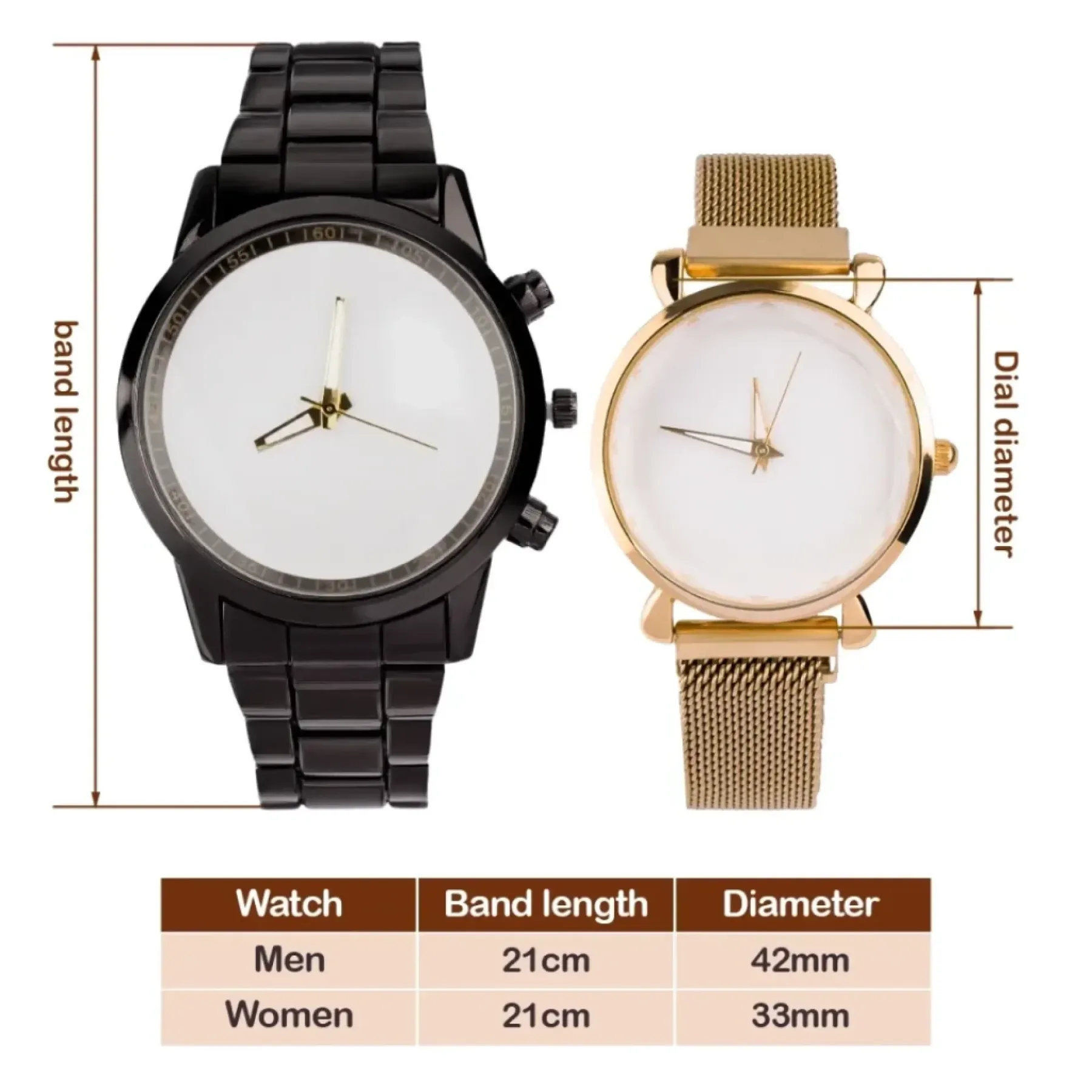 Personalized Rock Around the Clock Guitar Watch for Music Lovers