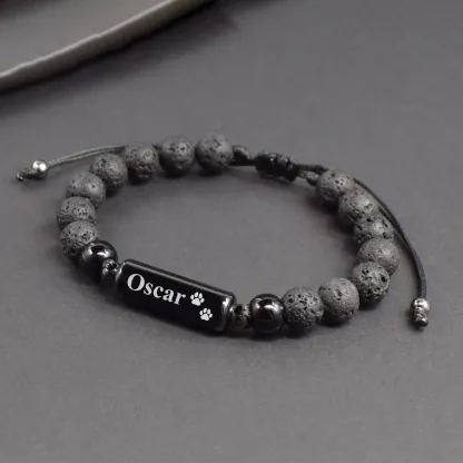 Cremation Jewelry Urn Bracelet Rainbow Bridge Dog Pet Personalized Memorial Bracelet Pet Loss Gifts Pets Ashes Jewelry Cat Dog Hair Keepsake