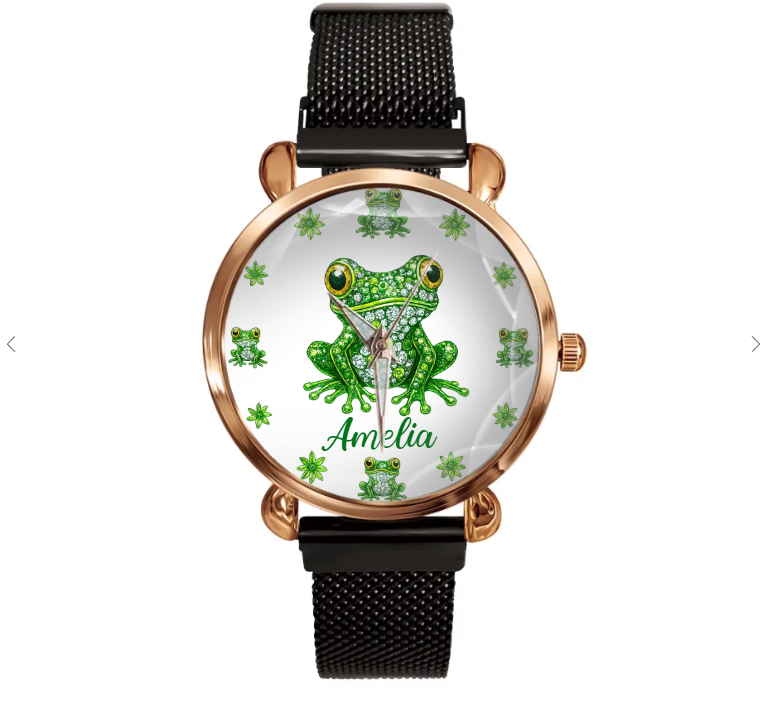 🐸Love Frogs - Personalized Name Watch