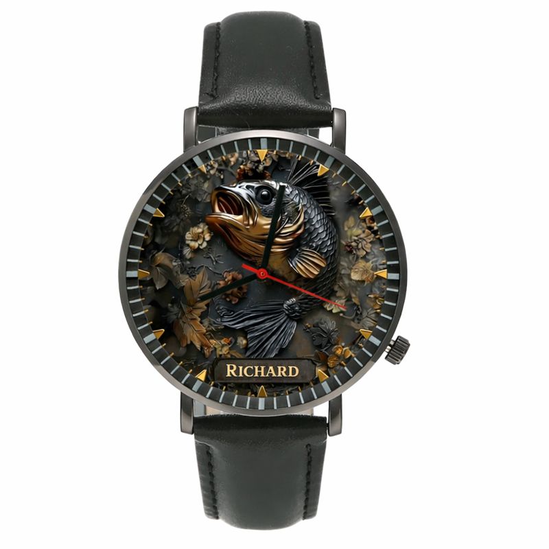 Love Hunting Life Watch – Personalized Fishing & Deer Watch