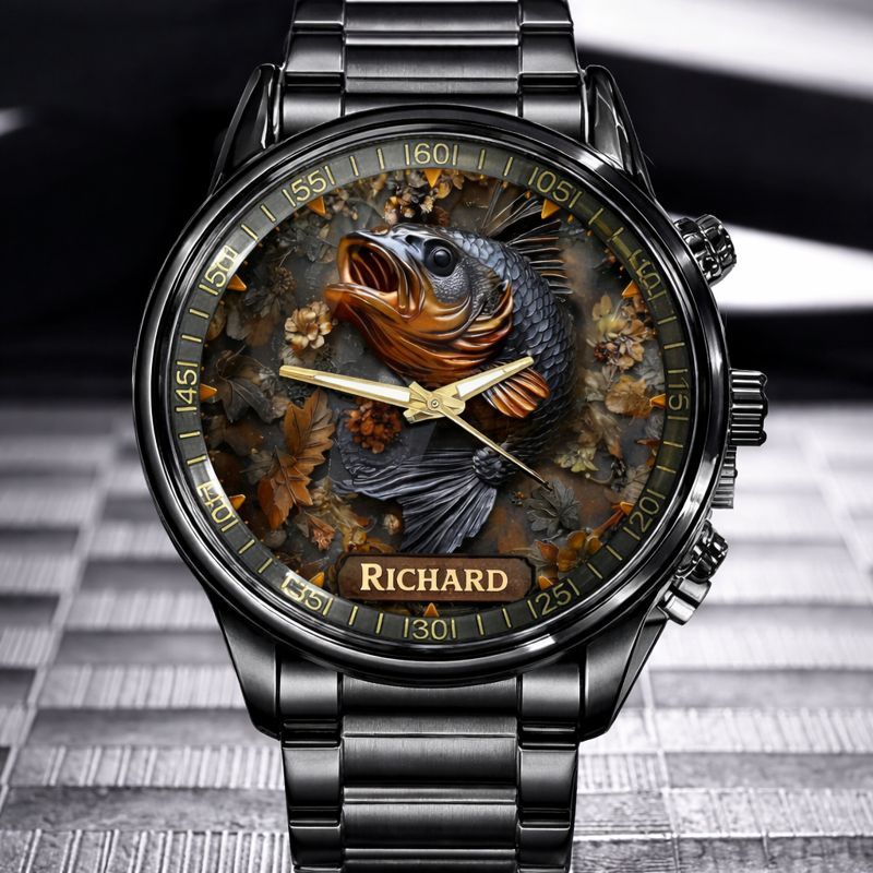 Love Hunting Life Watch – Personalized Fishing & Deer Watch