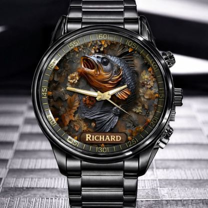 Love Hunting Life Watch – Personalized Fishing & Deer Watch