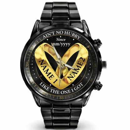 Wedding Rings - Custom Couple Names Watches