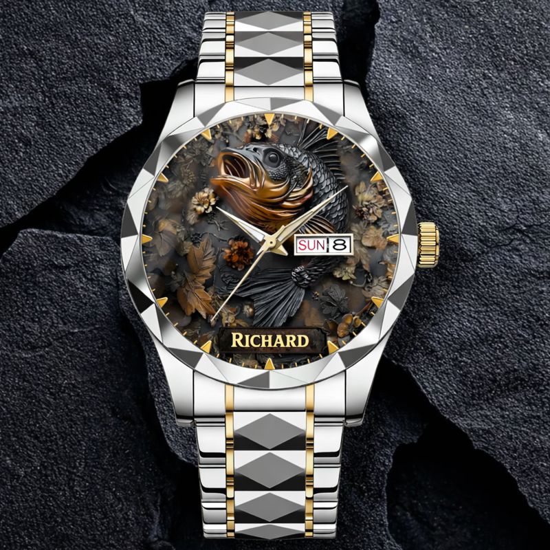Love Hunting Life Watch – Personalized Fishing & Deer Watch