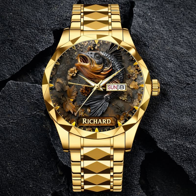 Love Hunting Life Watch – Personalized Fishing & Deer Watch