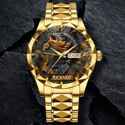 Love Hunting Life Watch – Personalized Fishing & Deer Watch