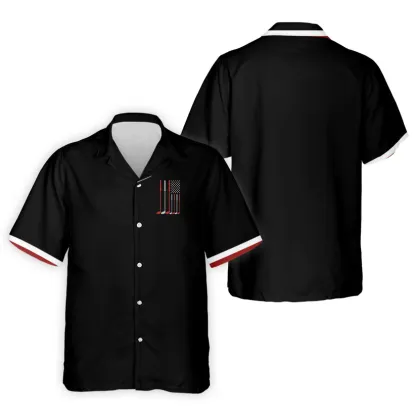 Golf Clubs America Flag Logo 250th Anniversary Navy Golf Shirt, Patriotic Golf Shirt, Golf Shirts For Men