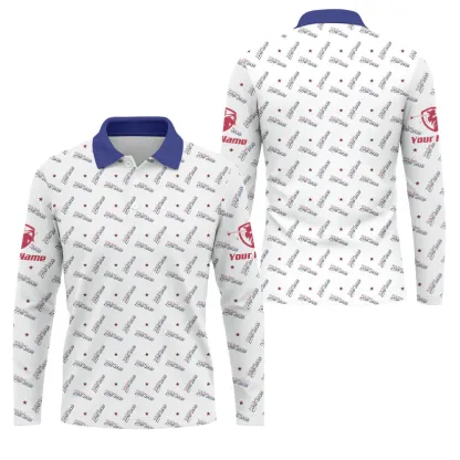 We The People 1776-2026 White Golf Shirt, 250th Anniversary Patriotic Golf Shirt, Golf Shirts For Men, Polo For Men